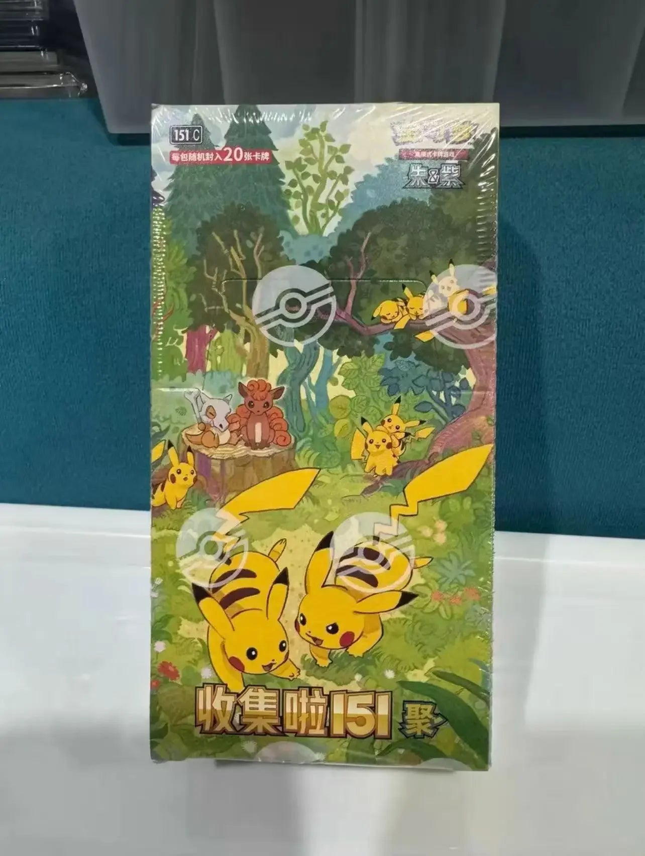 Pokemon Collect 151 Booster Box Simplified Chinese Card