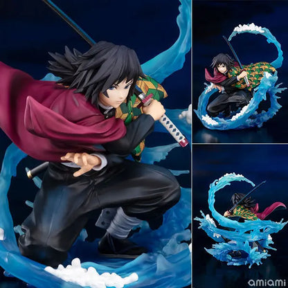 Demon Slayer Figuarts ZERO Giyu Tomioka Water Breathing Anime Action Figure Statue 17cm