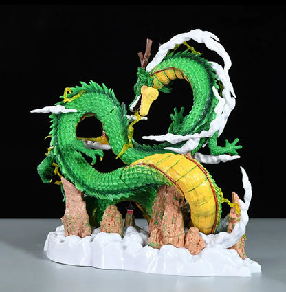 Epic Dragon Ball Z Shenron & Goku Figure Statue - Premium Anime Collectible 24cm