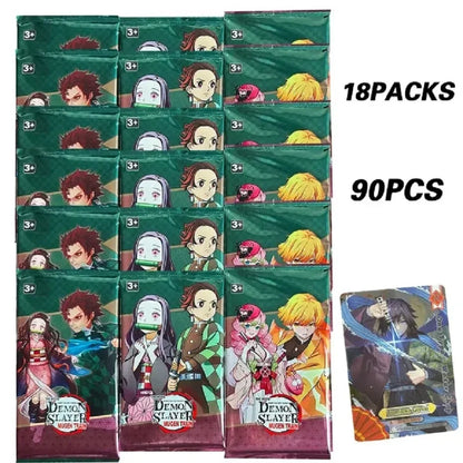 Flash Demon Slayer Cards Mugen Train SSP Card Ultra Rare Card Character Collection Card