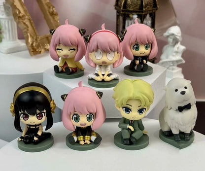 SPY x FAMILY The Animal Party Blind Box Figures - Collectible Anime Action Figures | Anya Forger, Loid, Yor, Bond Animal Series