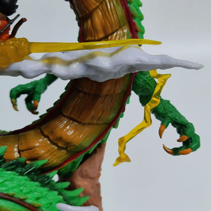 Epic Dragon Ball Z Shenron & Goku Figure Statue - Premium Anime Collectible 24cm