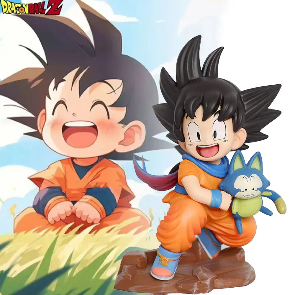 Dragon Ball Z Little Goku & Puar PVC Figure 10cm