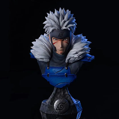 Naruto Shippuden Anime Character Bust Collection | Hokage & Uchiha Clan Figures Set | Premium PVC Statue Collectibles 10-14cm