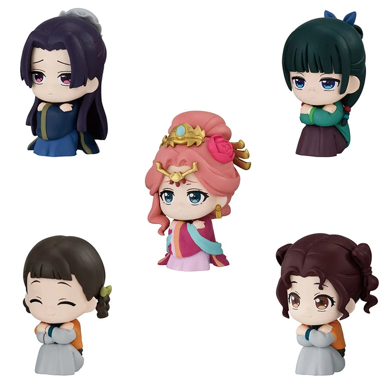 Bandai The Apothecary Diaries Machiboke Gashapon Capsule Toy Figure Set