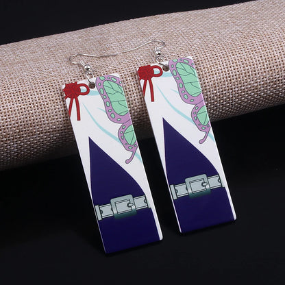 Demon Slayer Kimetsu no Yaiba Acrylic Earrings Jewelry