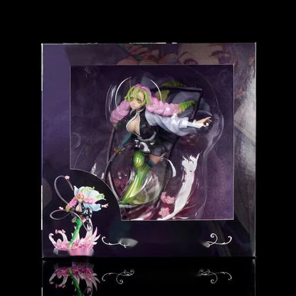 Demon Slayer Mitsuri Kanroji Figure - Love Hashira PVC Action Statue 22cm