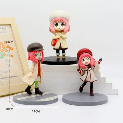 Anya Forger Figure Collection - SPY x FAMILY Anime Action Figures | Premium PVC Collectibles 14cm