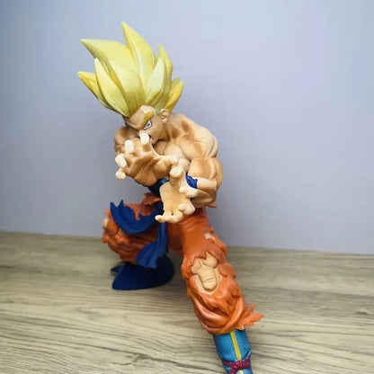 Dragon Ball Z Super Saiyan Goku Kamehameha Action Figure 6cm