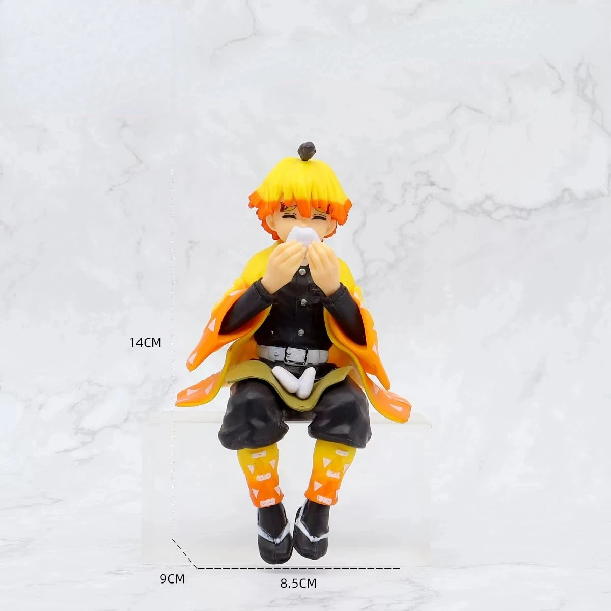 10-15cm Anime Demon Slayer Figure Sitting Posture Action Figure