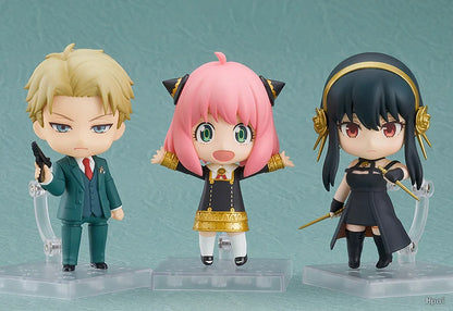 Spy x Family Nendoroid Figure Set - Loid, Anya & Yor Forger Collectible Anime Figurines - 10cm