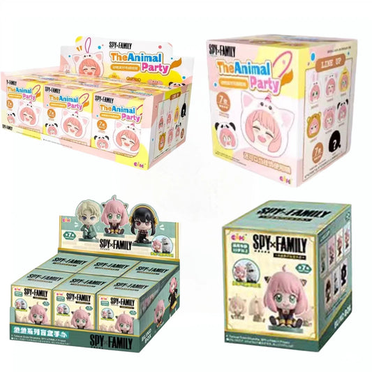 SPY x FAMILY The Animal Party Blind Box Figures - Collectible Anime Action Figures | Anya Forger, Loid, Yor, Bond Animal Series