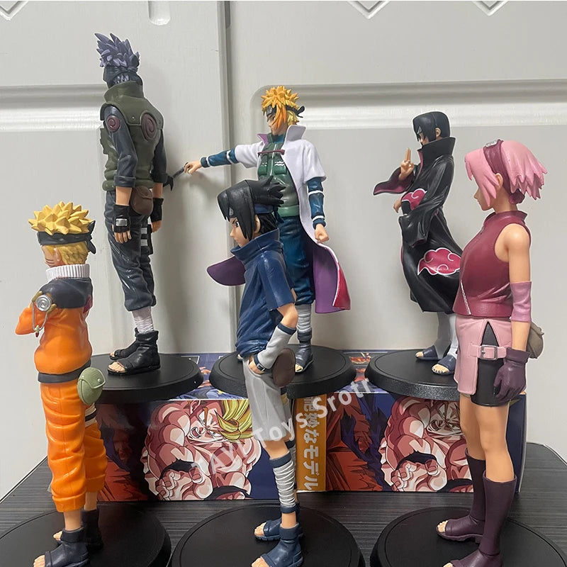 Naruto Shippuden Anime Action Figures Set - Collectible PVC Model Dolls
