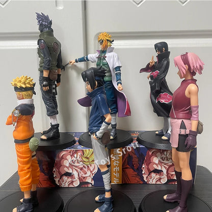 Naruto Shippuden Anime Action Figures Set - Collectible PVC Model Dolls