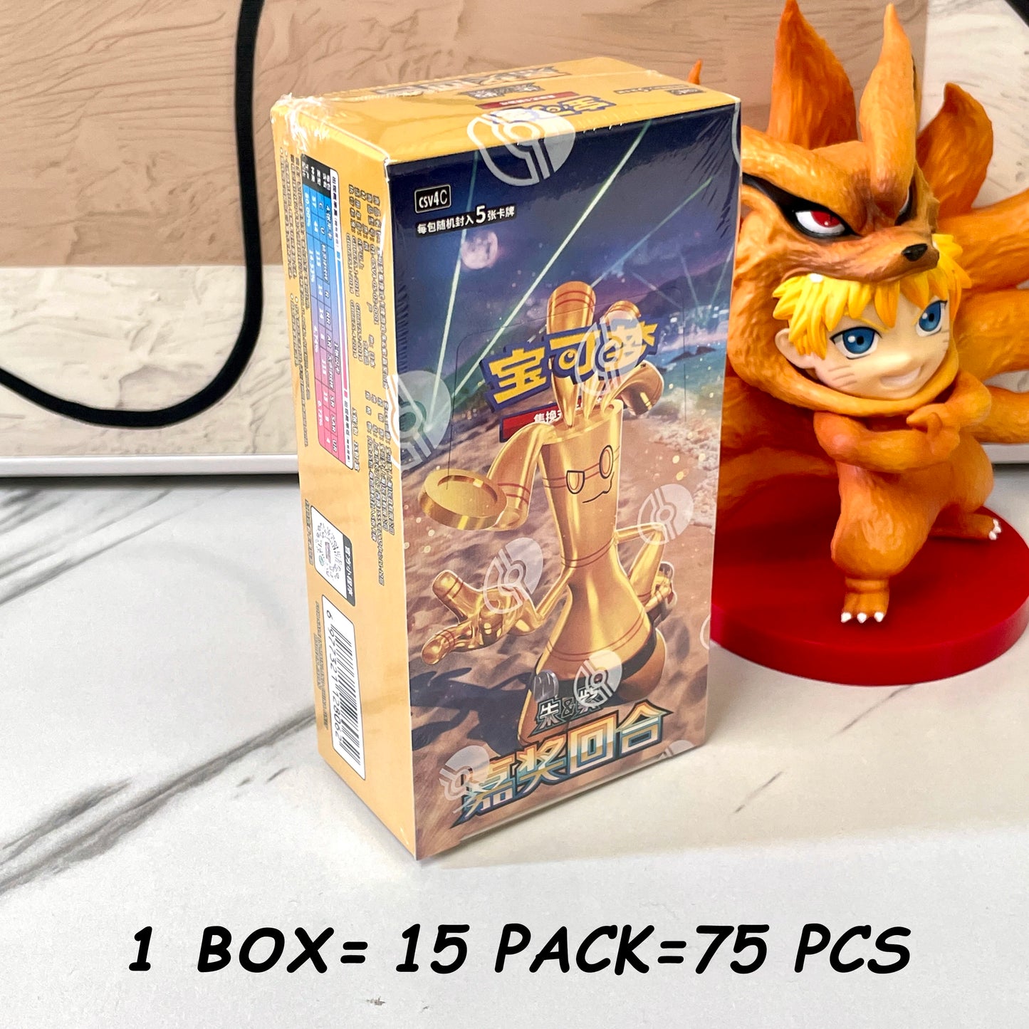 Pokemon TCG Simplified Chinese Scarlet & Violet Booster Box – Reward Round / Black Crystal Blaze / Paradox Veil (CSV4C / CSV5C / CSV6C)