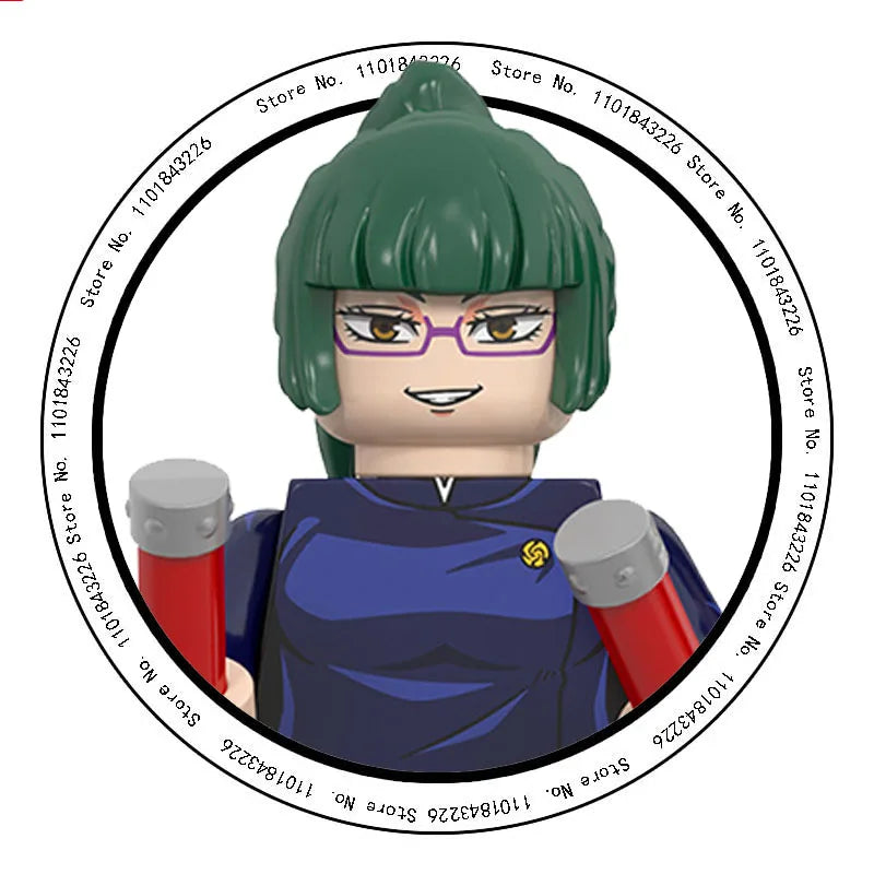 Jujutsu Kaisen Anime Mini Figures Building Blocks Set - Collectible Action Figures