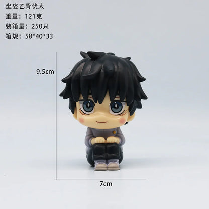 Jujutsu Kaisen Chibi Q-Posket Style PVC Action Figures Set 9-10cm