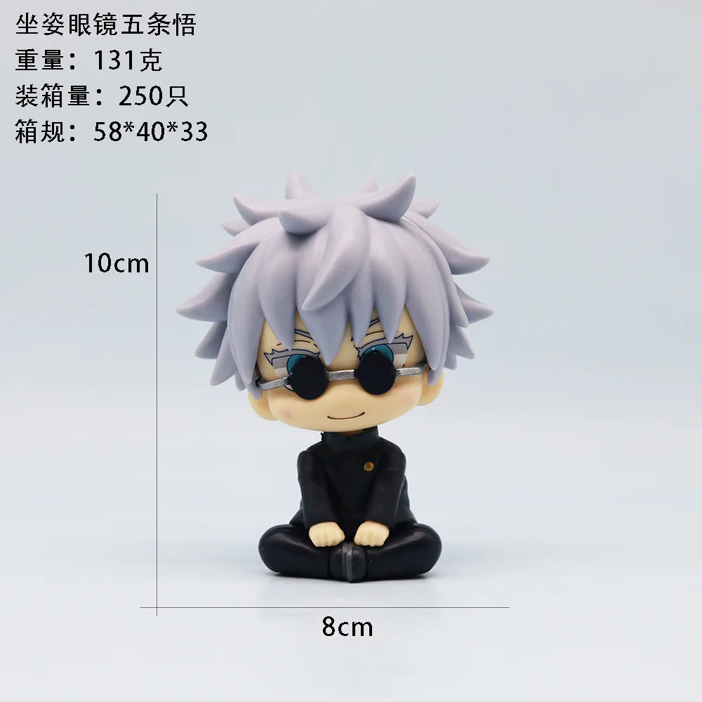Jujutsu Kaisen Chibi Q-Posket Style PVC Action Figures Set 9-10cm