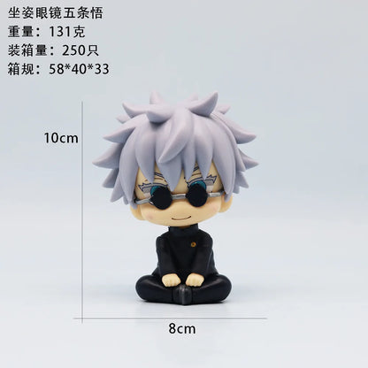 Jujutsu Kaisen Chibi Q-Posket Style PVC Action Figures Set 9-10cm