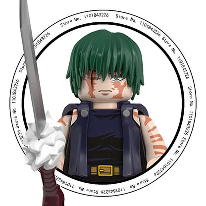 Jujutsu Kaisen Anime Mini Figures Building Blocks Set - Collectible Action Figures