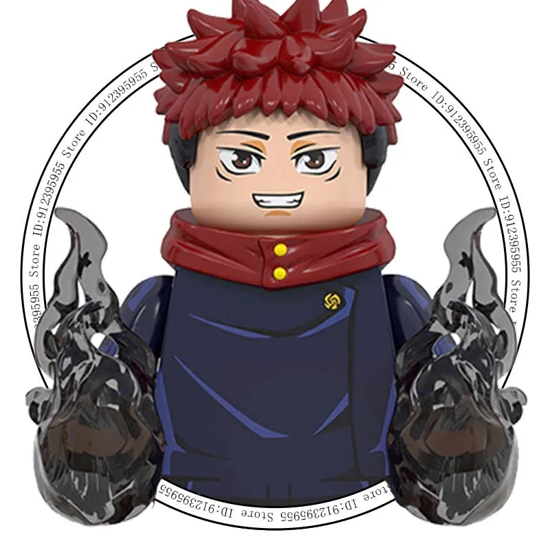 Jujutsu Kaisen Anime Mini Figures Building Blocks Set - Collectible Action Figures