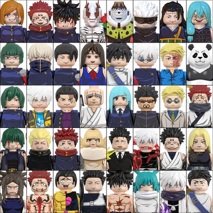 Jujutsu Kaisen Anime Mini Figures Building Blocks Set - Collectible Action Figures