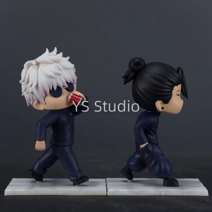 Jujutsu Kaisen Satoru Gojo & Suguru Geto Chibi Action Figure Set 11.5cm