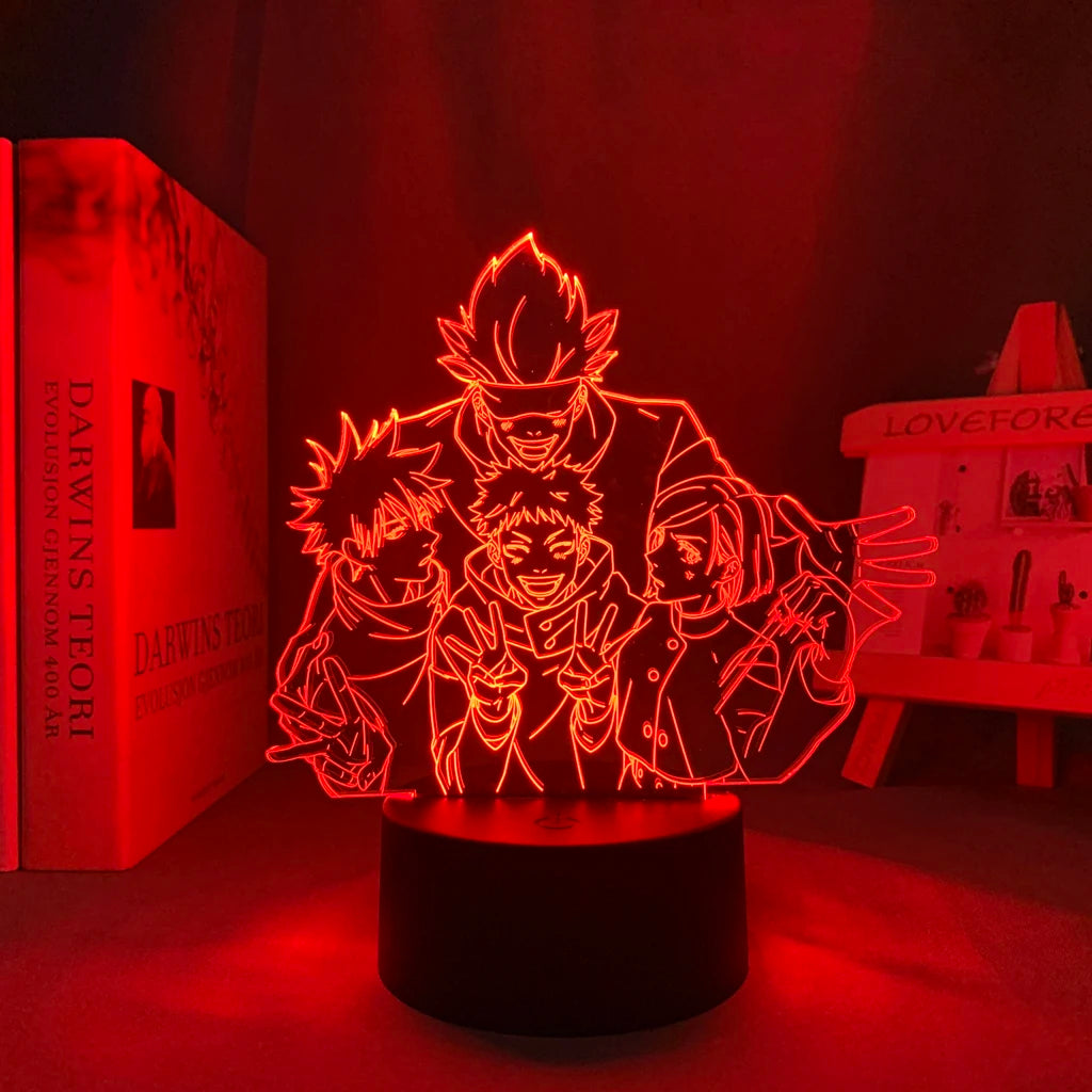 Anime Lamp Jujutsu Kaisen LED Night Light
