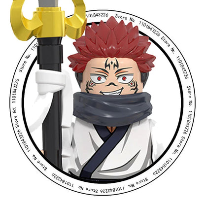 Jujutsu Kaisen Anime Mini Figures Building Blocks Set - Collectible Action Figures