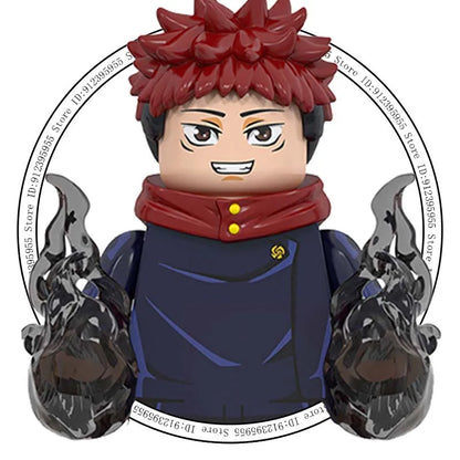 Jujutsu Kaisen Anime Mini Figures Building Blocks Set - Collectible Action Figures