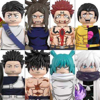 Jujutsu Kaisen Anime Mini Figures Building Blocks Set - Collectible Action Figures
