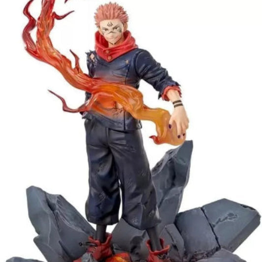 SEGA Luminasta Jujutsu Kaisen Sukuna Fuga Figure - Authentic Anime Collector's Item JJK Ryomen Sukuna Statue